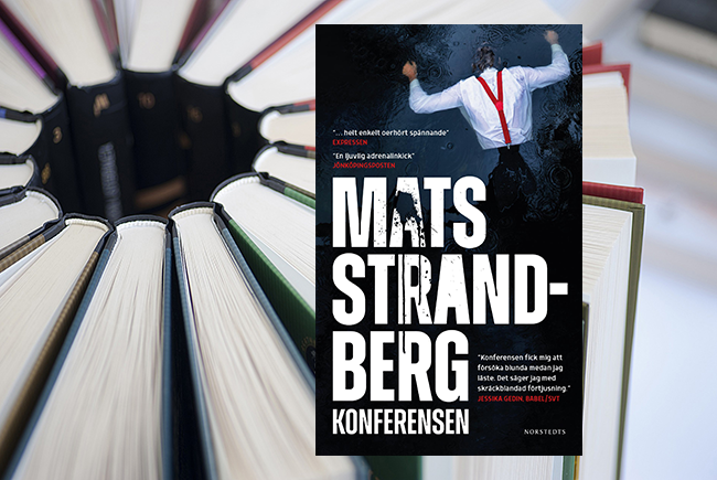 Bild på omslaget till boken Konferensen av Mats Strandberg.